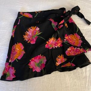ZARA FLORAL SKIRT